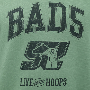 AWDW035-7 Толстовка Badfive Culture зеленый